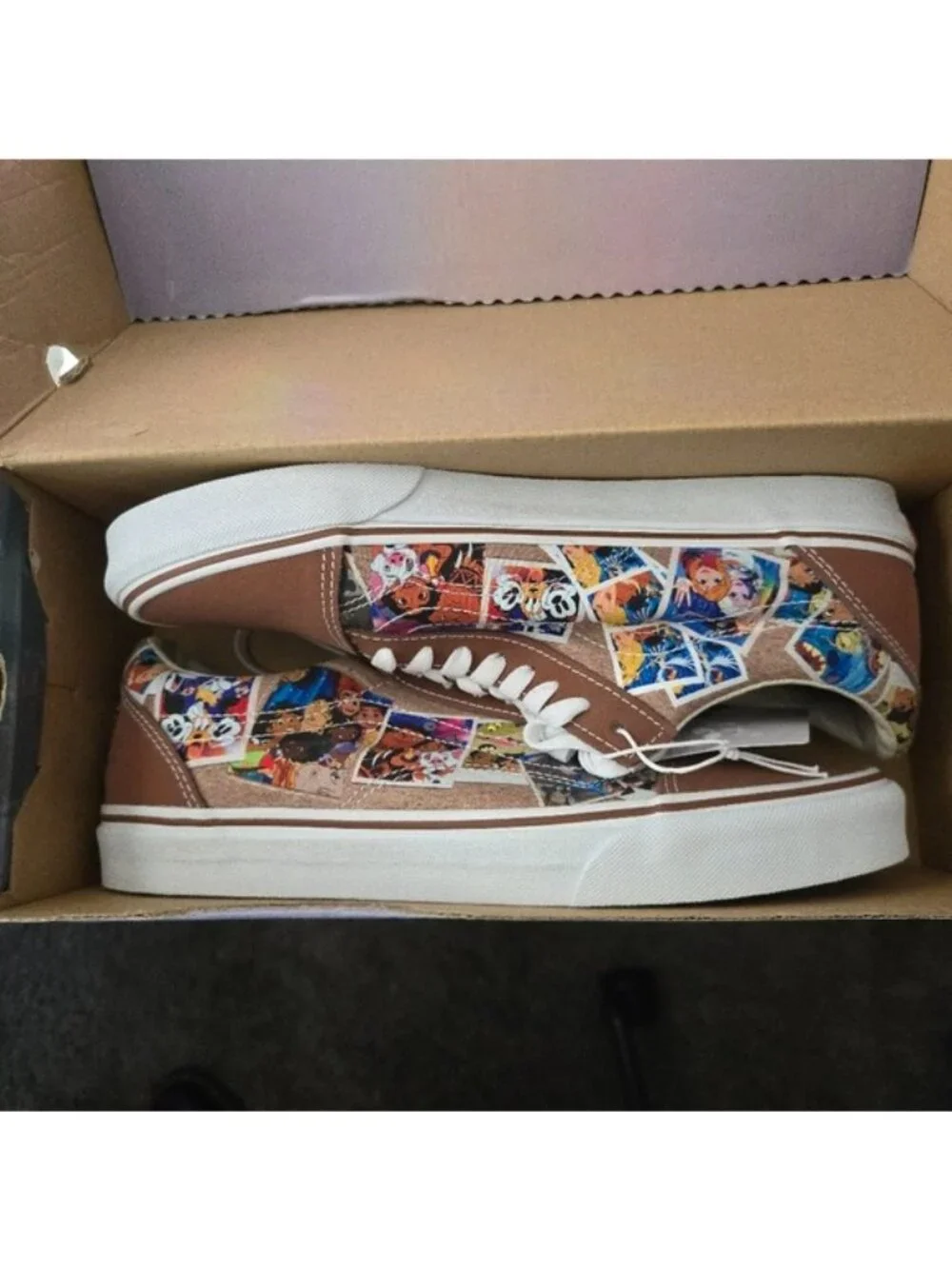 Vans Old Skool Disney 100 Men Size 10sl Scrapbook Mutlicolor 072026 - Picture 6 of 7